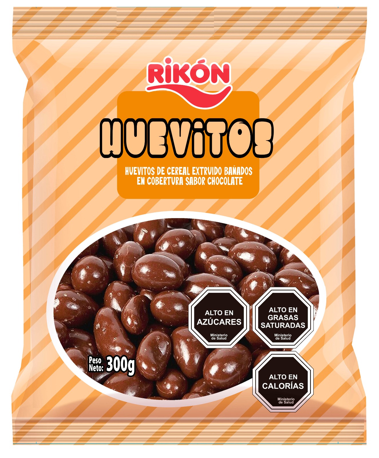 HUEVITOS CHOCOLATE RIKON 300GR